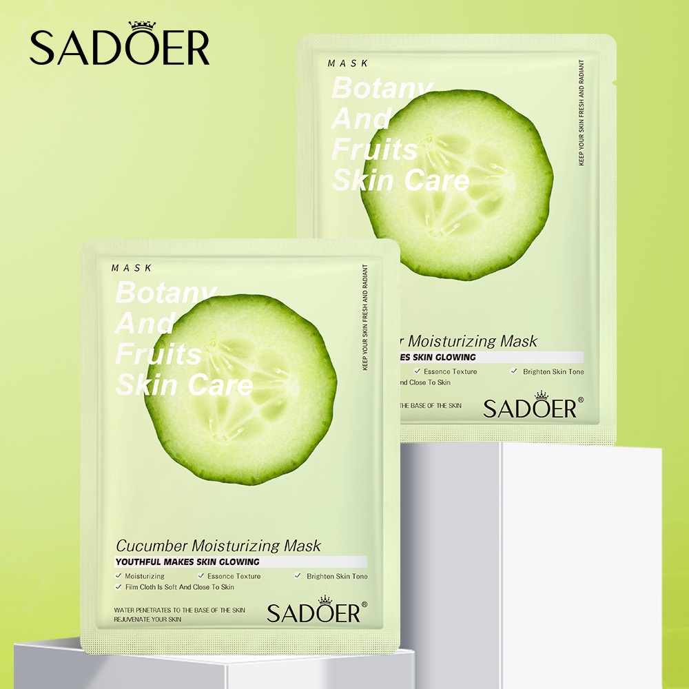 Mặt Nạ Dưỡng Da Ngăn Lão Hóa, Bổ Sung Collagen, Đều Màu Da chiết xuất thiên nhiên SADOER 25g - mask nội địa Trung
