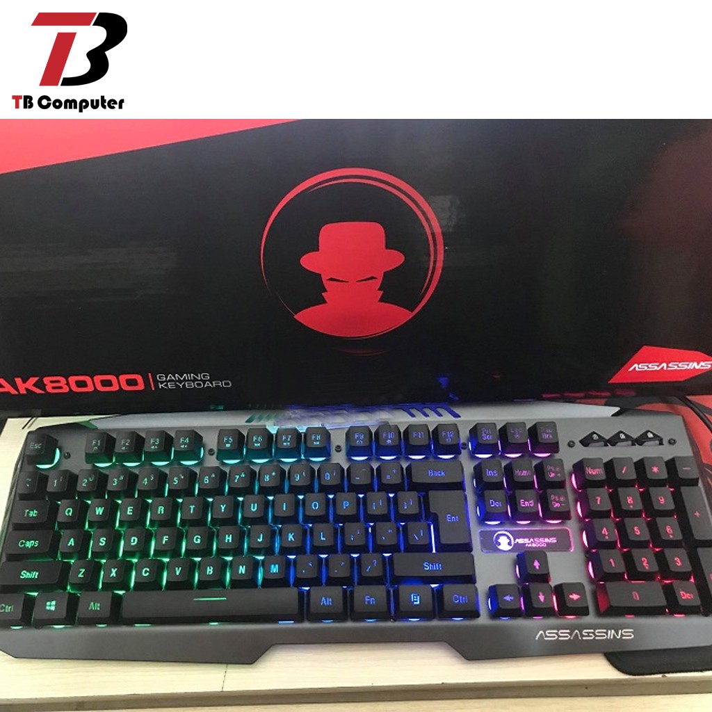 Bàn Phím Gaming ASSASSINS AK8000