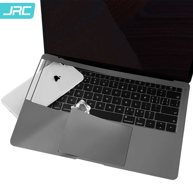 Miếng dán kê tay + Tracpad Macbook Space Grey chính hãng JRC