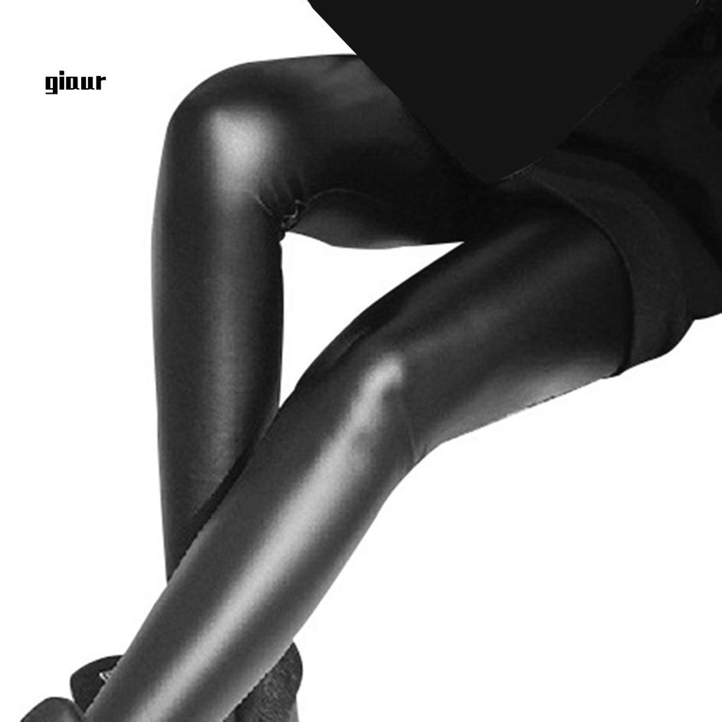 Quần legging lưng cao màu trơn thời trang công sở cho nữ