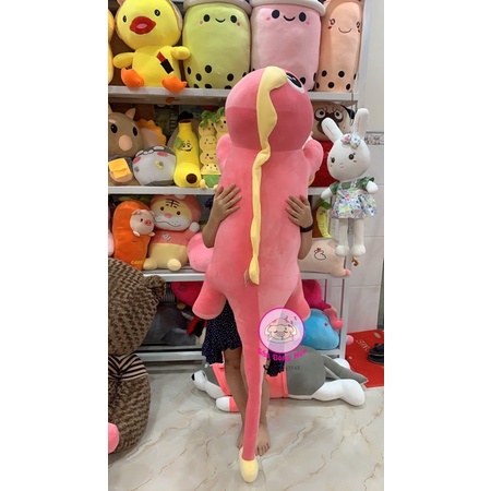 Khủng long nhồi bông đuôi trái tim size 90CM-1M-1m5-1m8 hàng nhập cao cấp