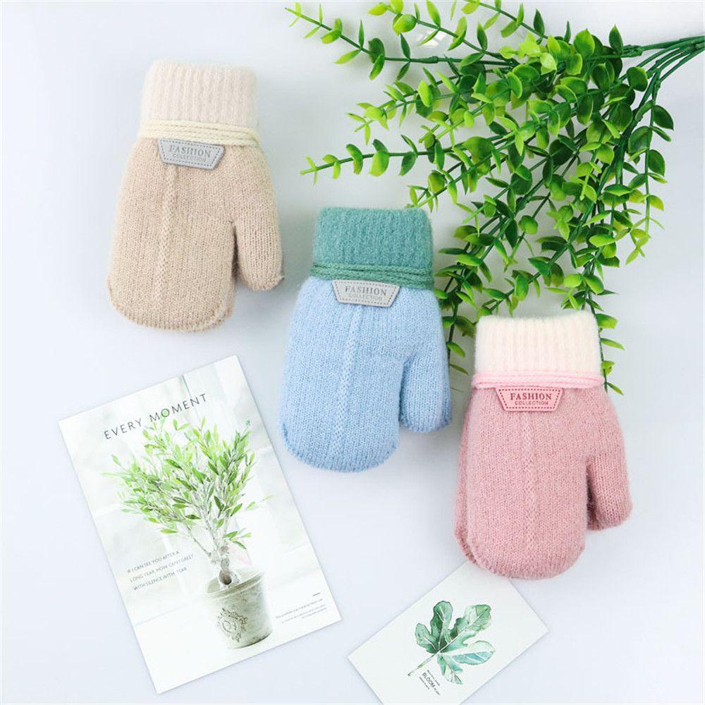 Găng Tay Mềm Mại Dày Dặn Giữ Ấm Mùa Đông Cho Bé MIHAN1
