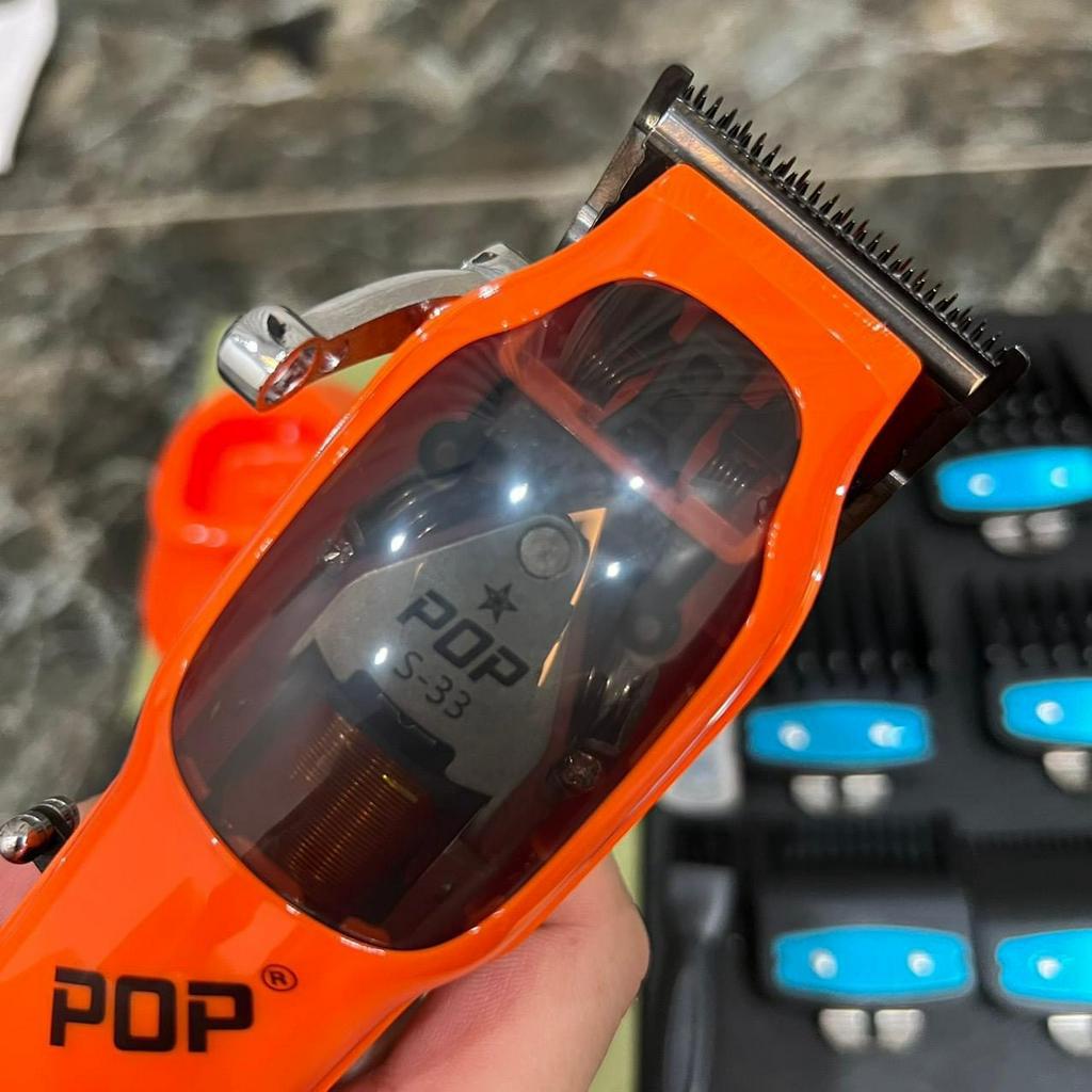 Tông Đơ Cắt Tóc Cao Cấp Chuyên Nghiệp POP S33 - Hàng chính hãng