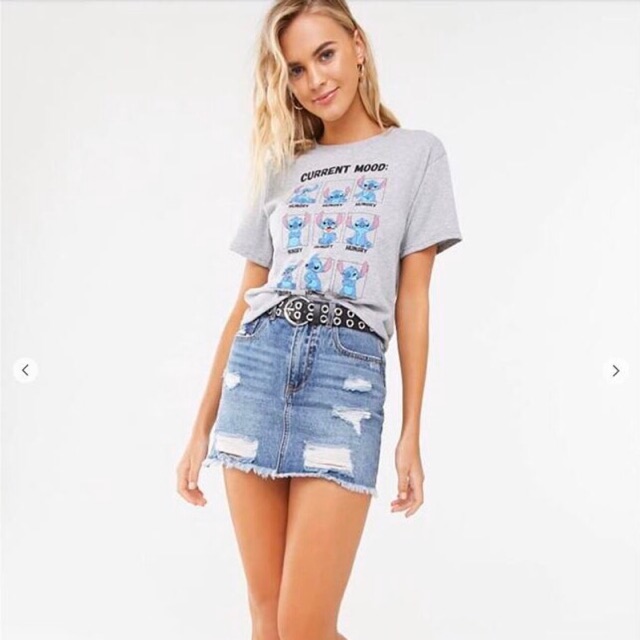❗️RẺ NHẤT SHOPEE❗️ÁO THUN in hình STITCH ĐÁNG YÊU 🍒 NĂNG ĐỘNG🍒 cho chị em dạo phố❗️