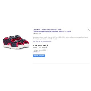 (FREE SHIP) Sandal  bé trai xuất dư