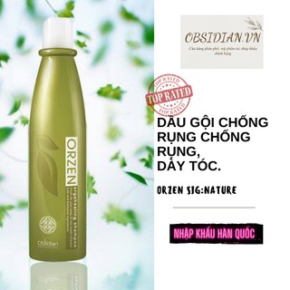 Dầu gội chống rụng tóc Orzen Obsidian - nhập khẩu Hàn Quốc 320ml - ngăn ngừa rụng tóc