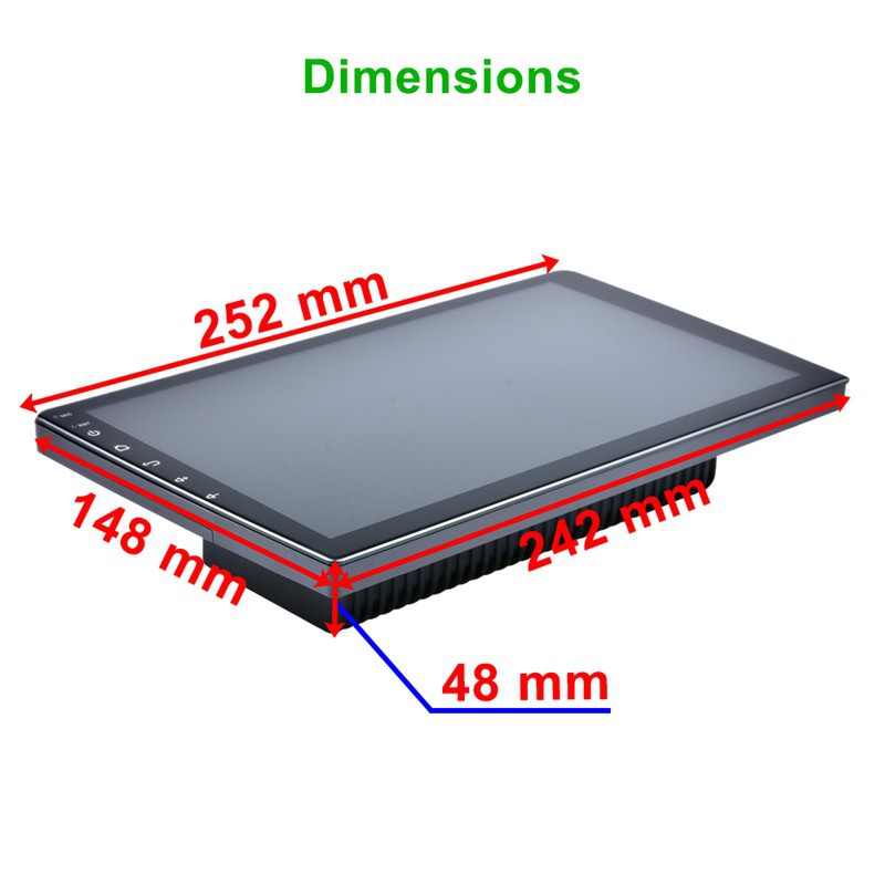 Màn Hình Android 10 inch - Đầu DVD ô tô Chạy Android Tiêng Việt, Xem Camera Lùi, GPS Chỉ Đường