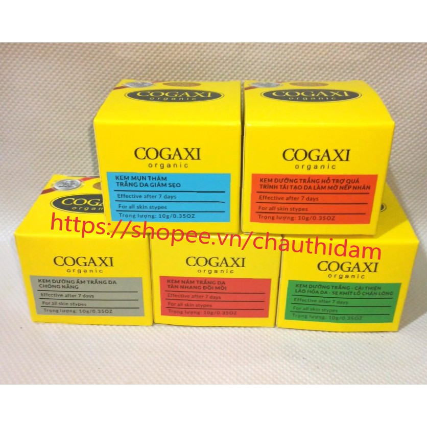 Kem COGAXI 10G 5 dòng vàng