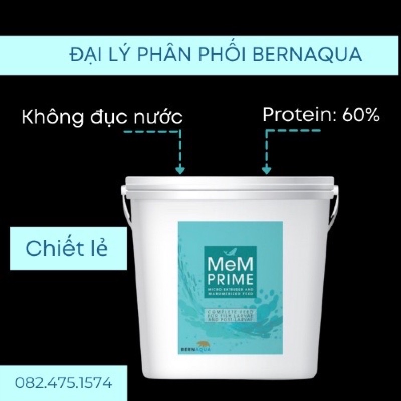 1Kg Cám Mem 2/3 3/5 5/8  8/11- Cám Bỉ 60% đạm - KHÔNG ĐỤC NƯỚC - thức ăn cho lươn giống, cá vàng, cá ranchu.