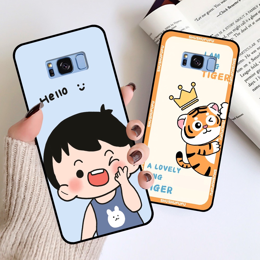 Ốp lưng Samsung S8 / S8 Plus / S8+ in hình mickey, hổ, kingtiger siêu rẻ T19 - T24