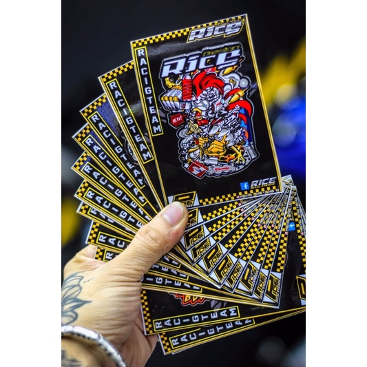 Tem Rice Sticker Gà