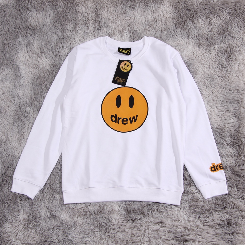 Áo nỉ Drew mặt cười chất áo nỉ cotton cao cấp dáng rộng unisex | BigBuy360 - bigbuy360.vn