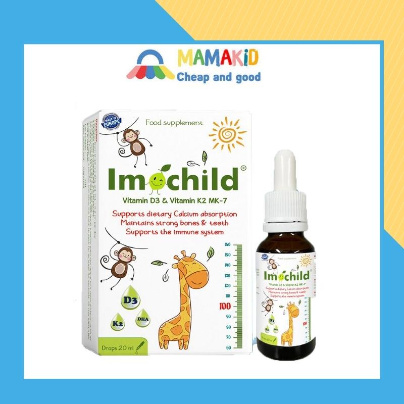 Imochild bổ sung Vitamin D3 K2 DHA giúp bé cao lớn thông minh[ShopMamaKids]