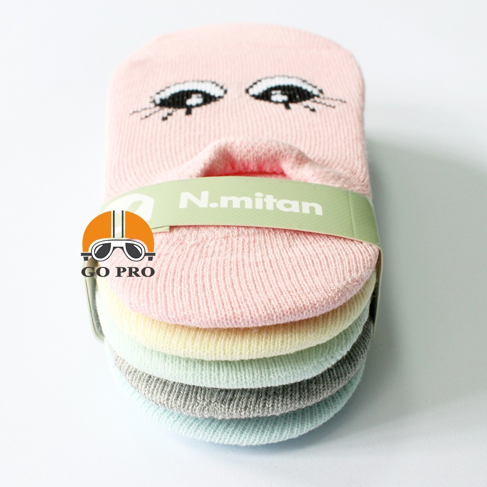 Set 5 Đôi Tất (Vớ) Trẻ Em Cotton N.mitan (Size S, M, L) - Mã 99.7007.05