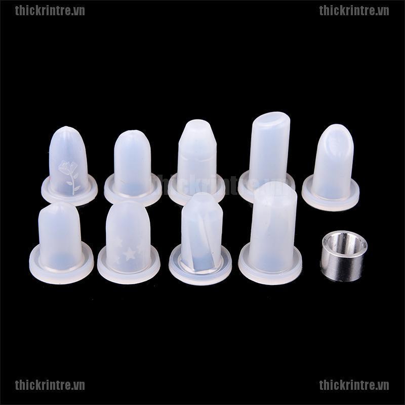 <Hot~new>Lipstick DIY Mold Handmade Lip Balm Mould Silicone Mold for 12.1mm/11.1mm