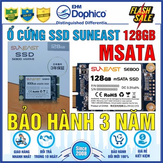 Ổ cứng SSD mSATA SunEast 128GB nội địa Nhật Bản – CHÍNH HÃNG – Bảo hành 3 năm – mSata3 SSD chính hãng