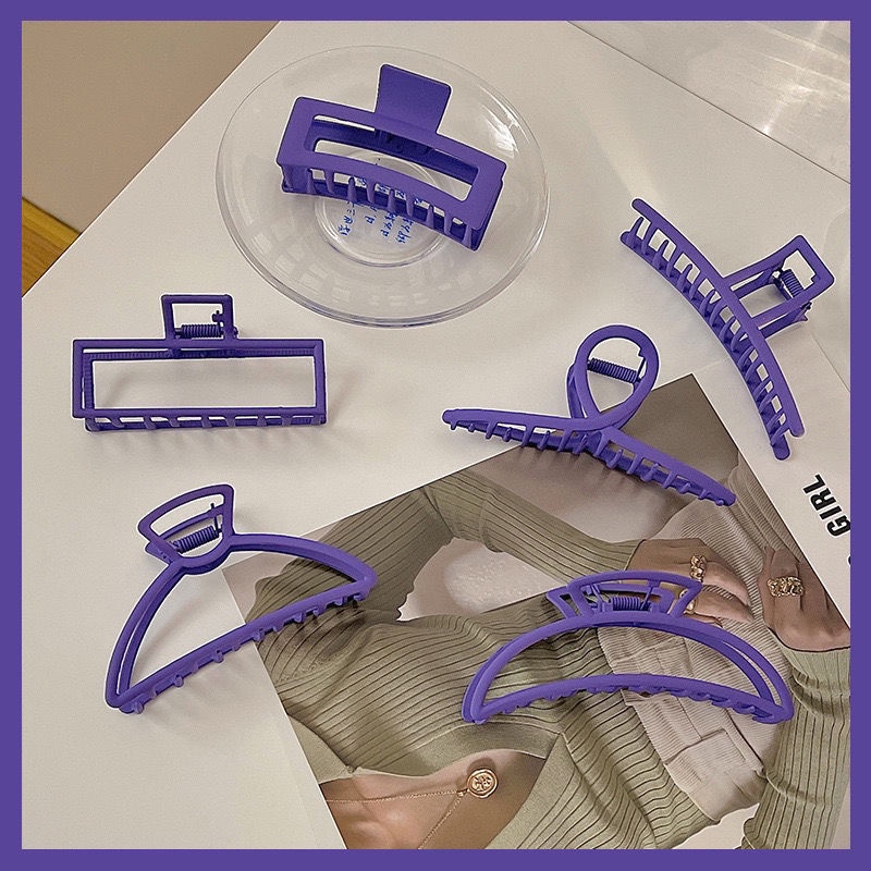 Kẹp tóc đơn giản thời trang Hàn Quốc cho nữ