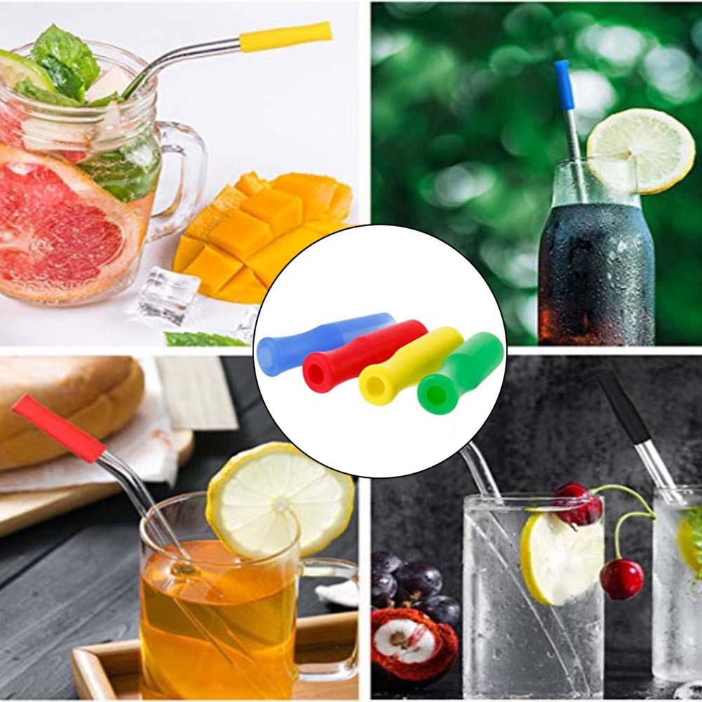 Vỏ Bọc Ống Hút Bằng Silicone Chống Bỏng Tiện Dụng