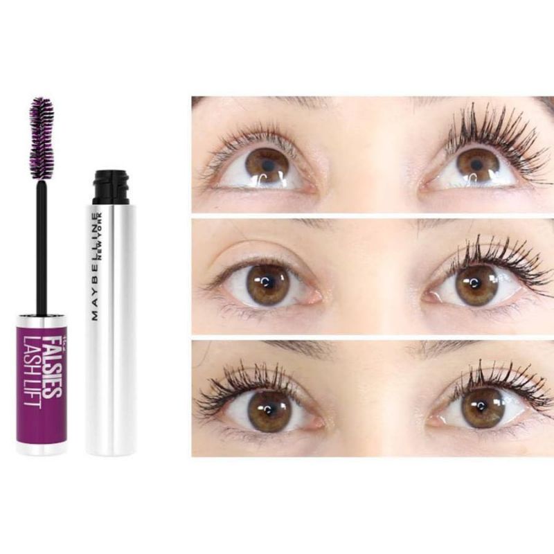 [Bản Mỹ] Mascara Làm Dày và Dài Mi Maybelline Falsies Lash Lift 8,6ml