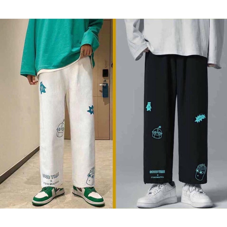 Quần Jogger Nỉ Ống Xuông GSS81