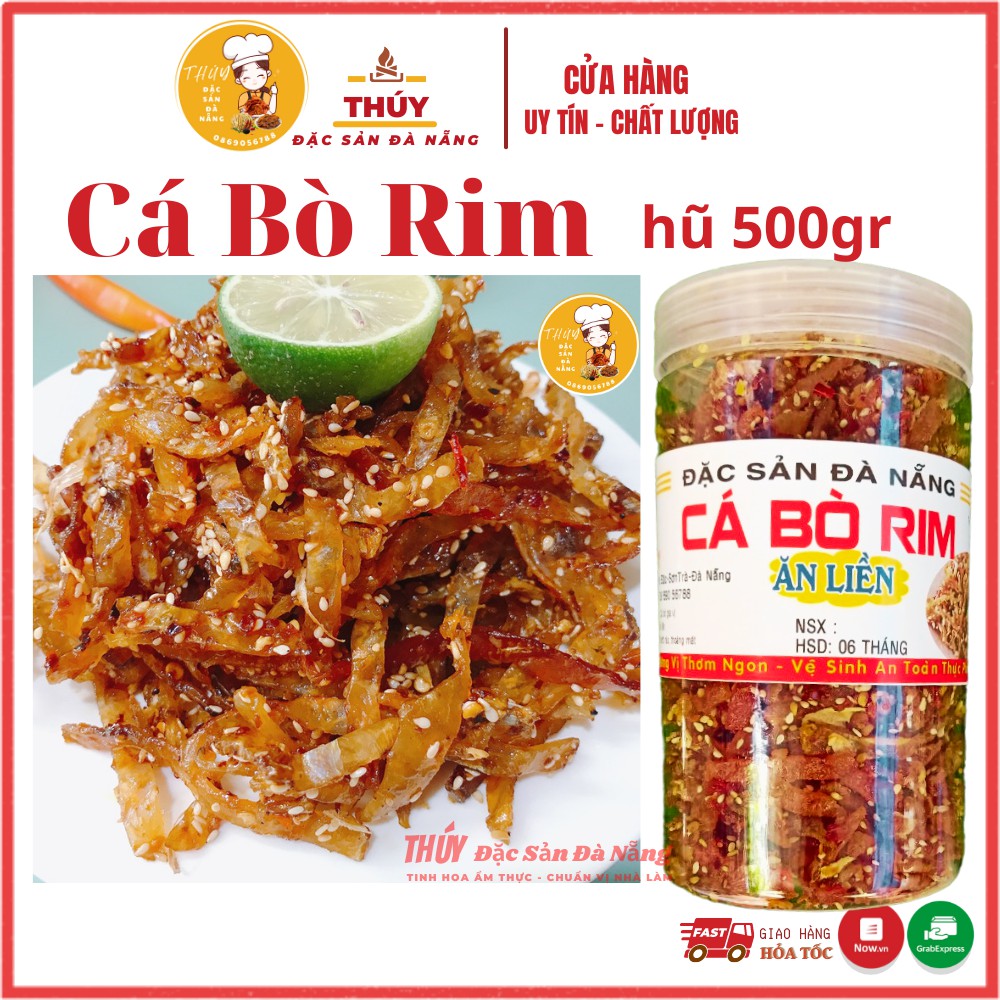 Cá bò rim vừng đặc sản Đà Nẵng 500gr loại 1 thơm ngon cay cay dai dai bùi bùi vị cá gia vị vừng(mè) trắng