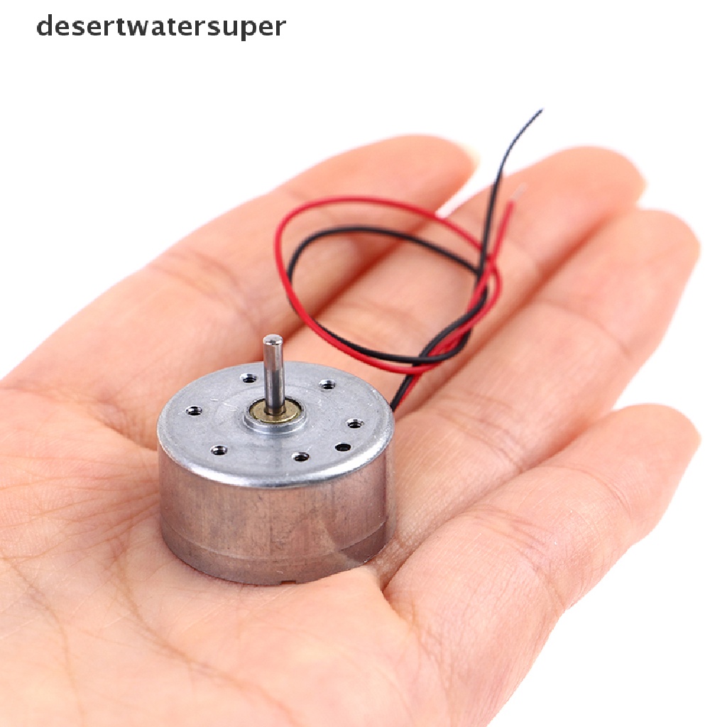 Động Cơ Chổi Than 300 Năng Lượng Mặt Trời DC 3V 4.5V 5V 2mm Cho Máy Nghe Nhạc CD DIY