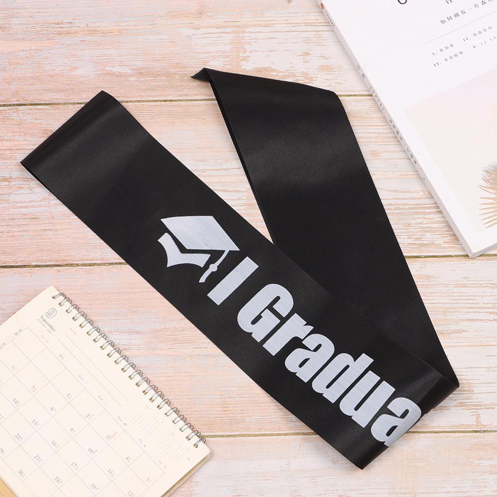 Thắt Lưng Satin Unisex Mẫu Mới Của Đại Học I GRADUATED