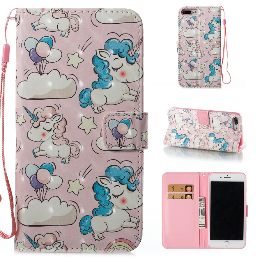 3D painted leather phone case for Apple iphone 7/8/7 Plus/8 Plus | BigBuy360 - bigbuy360.vn