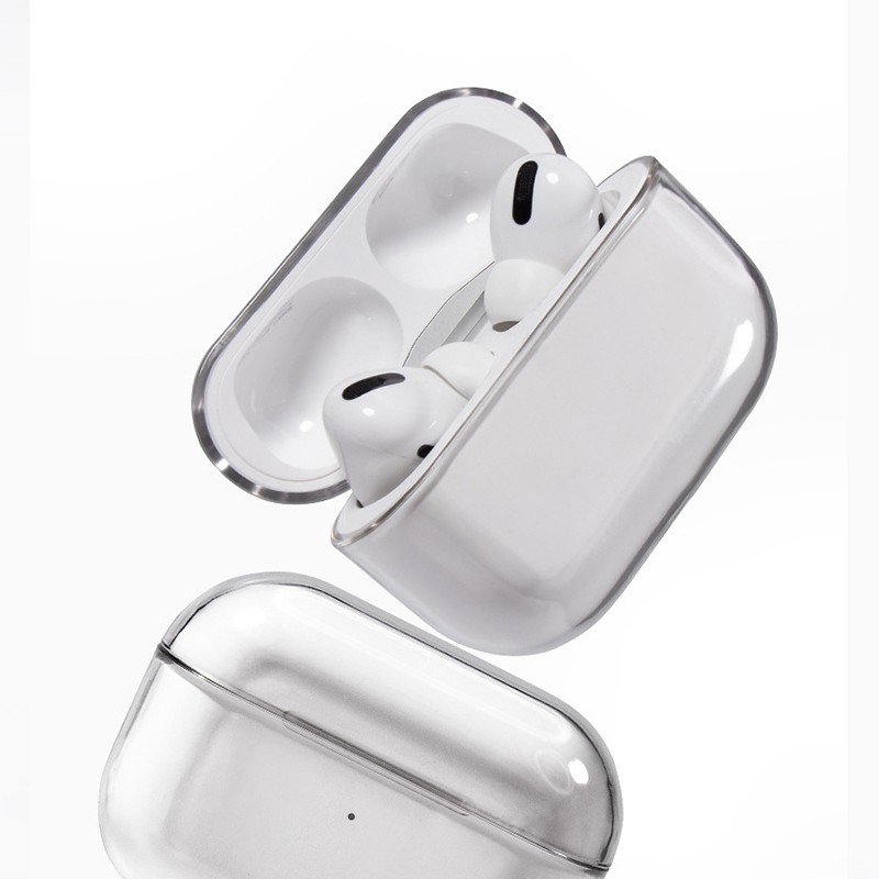 Ốp TPU trong dành cho Airpod Pro 2019 (Nhựa cứng chống sốc , không ố vàng)