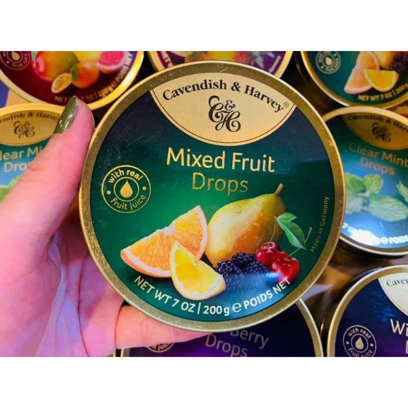 KẸO TRÁI CÂY CAVENDISH & HARVEY 200GR - XUẤT XỨ ĐỨC.