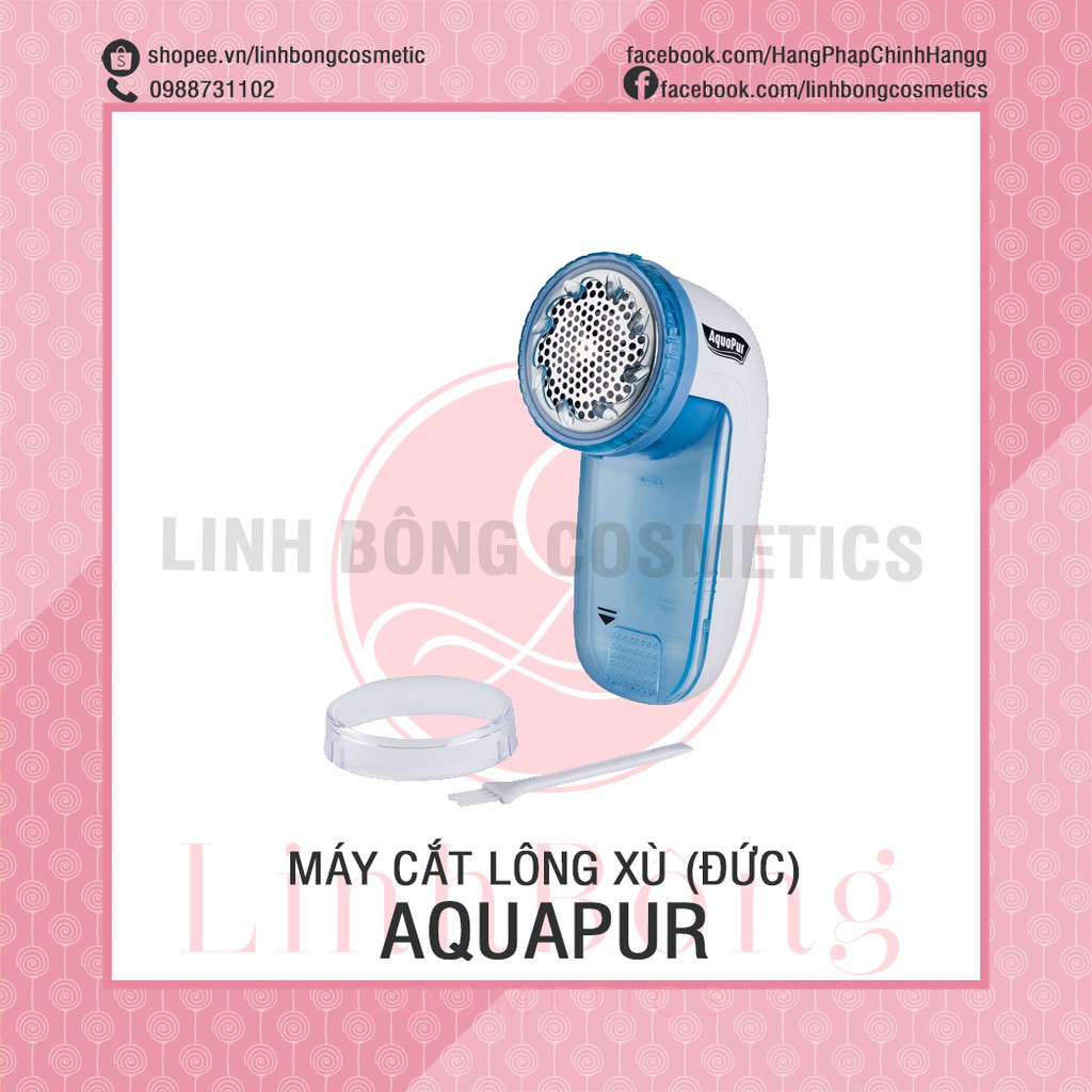 MÁY CẮT LÔNG XÙ QUẦN ÁO AQUAPUR (hàng mua tại Pháp)