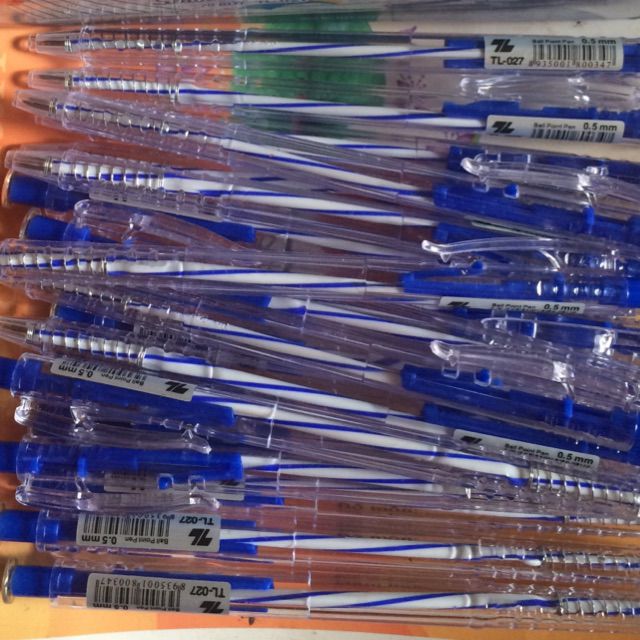 Combo 50 cây bút bi xanh