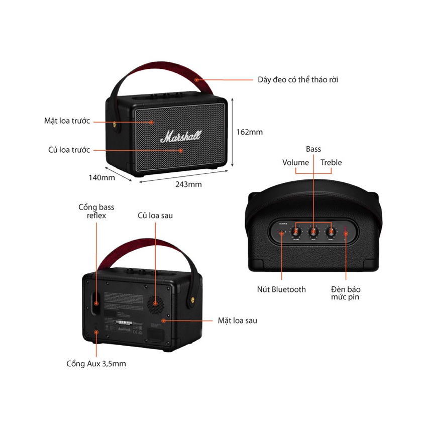Loa Marshall Kilburn II chính hãng