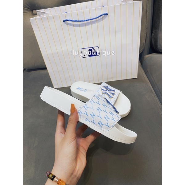 [Ảnh thật + FullBox] Dép thể thao màu xanh cá tính