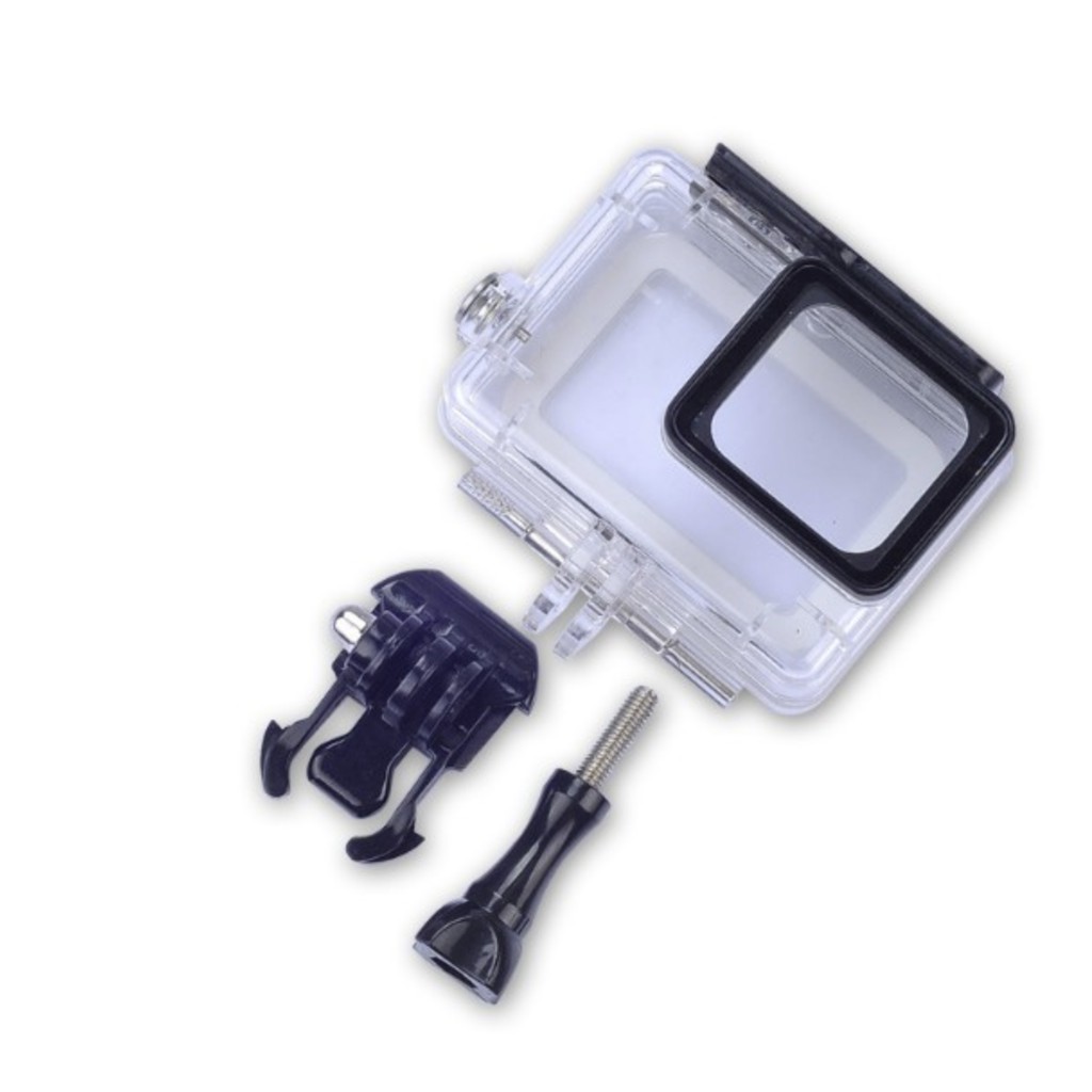 Hộp case gopro chống nước 5 6 7 black white silver