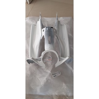 Ốp ổ khóa (Ốp bịt yếm) Exciter 2006 - 2010 trắng