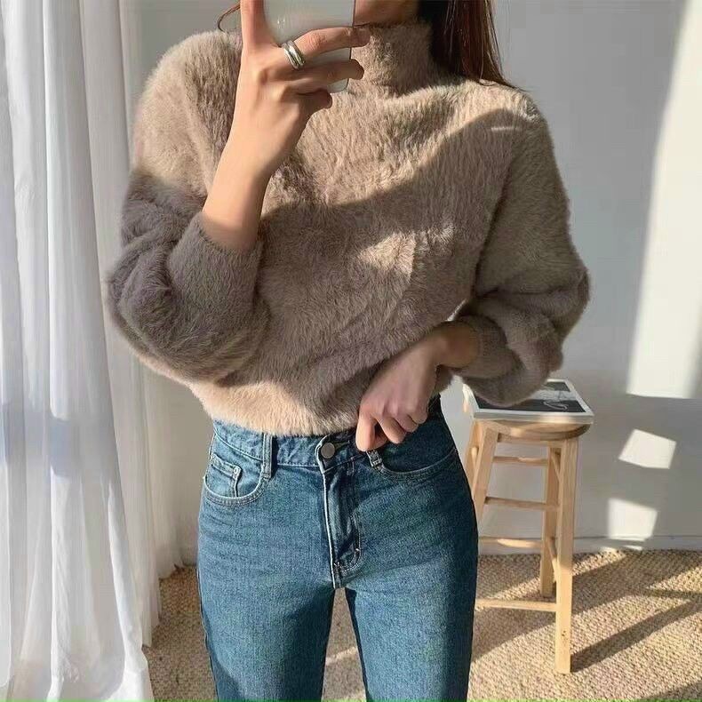 Áo len lông nhung Quảng châu hàng đẹp | BigBuy360 - bigbuy360.vn