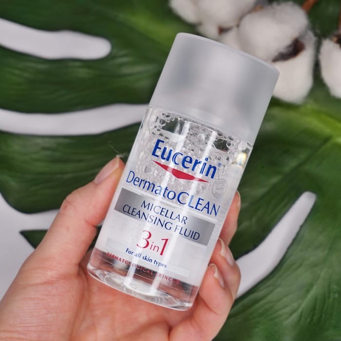 NƯỚC TẨY TRANG DÀNH CHO DA NHẠY CẢM EUCERIN DERMATO CLEAN MICELLAR CLEANSING FLUID 125ML CHÍNH HÃNG - 8683