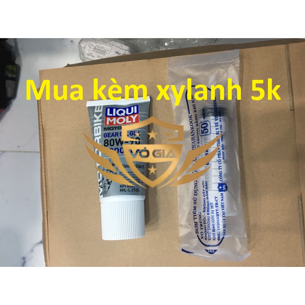 [Mã LIFEAUMAY giảm 10% tối đa 30k đơn 150k] Nhớt hộp số Liqui Moly Scooter Gear 80w90 150ml