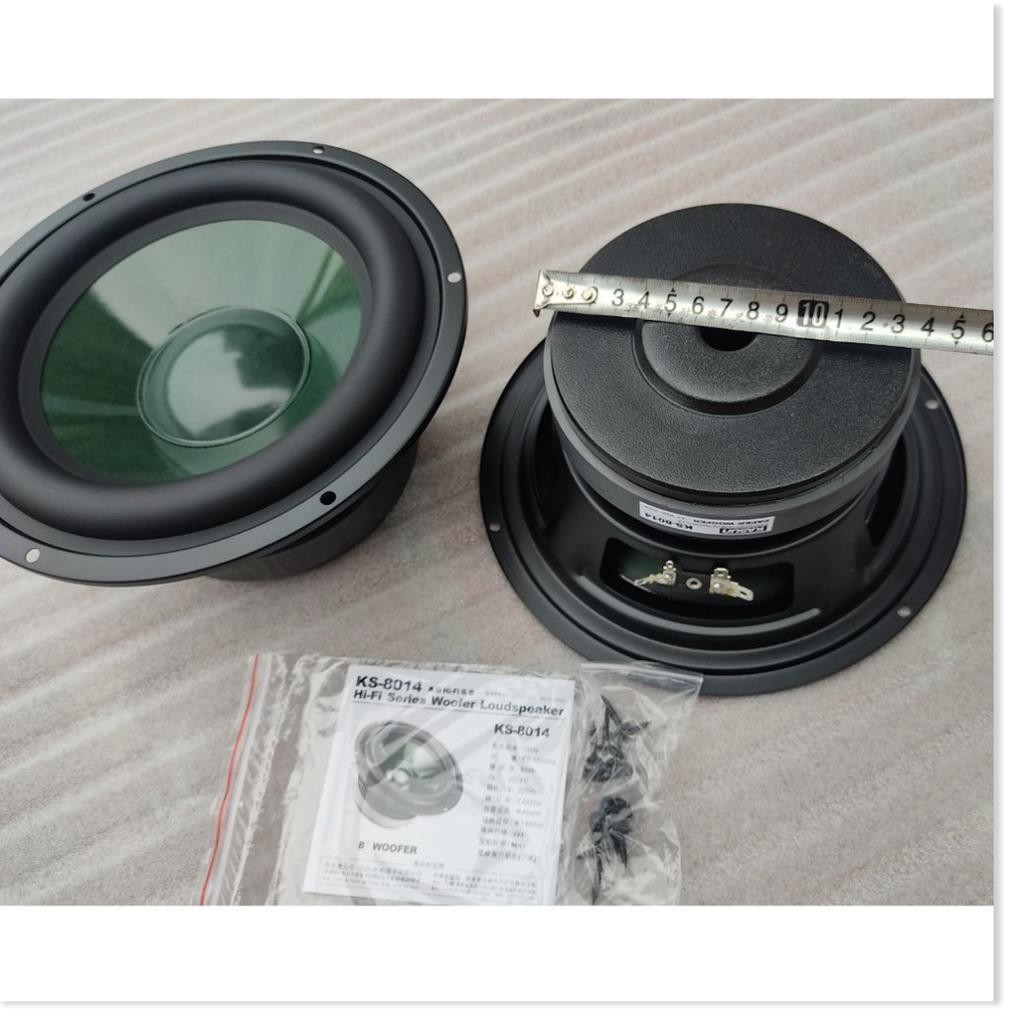 2 CỦ BASS SUB 2 KASUN CÔN 45MM GÂN CAO SU - LOA 20