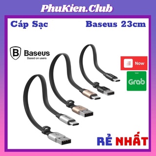 Cáp Sạc Baseus 23cm ✓Siêu Tiện Lợi ✓ 2 Trong 1 cho Android/ dòng máy 6s-13pm