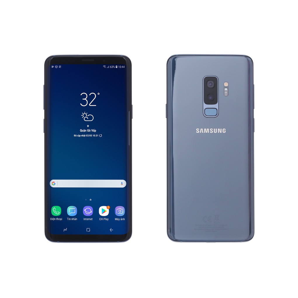 Điện thoại Samsung Galaxy S9 Plus chính hãng 2sim ram 6G/64G mới zin, chơi PUBG/Liên Quân mượt