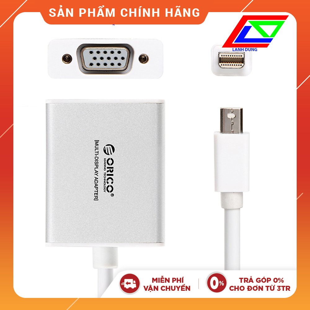 Bộ chuyển Mini DisplayPort sang VGA Orico DMP3V chính hãng