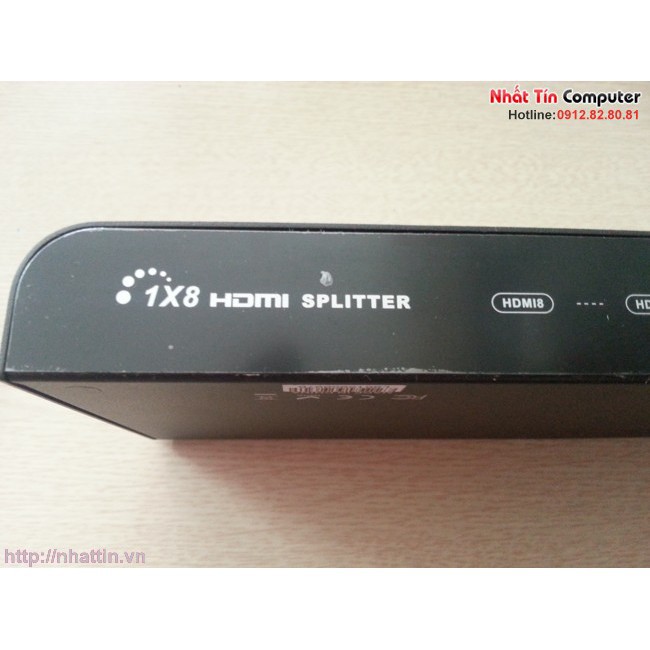 Bộ chia HDMI vào 1 ra 8 Splitter HDMI 1.4 Lenkeng LKV318PRO hỗ trợ độ phân giải 4K x 2K cao cấp