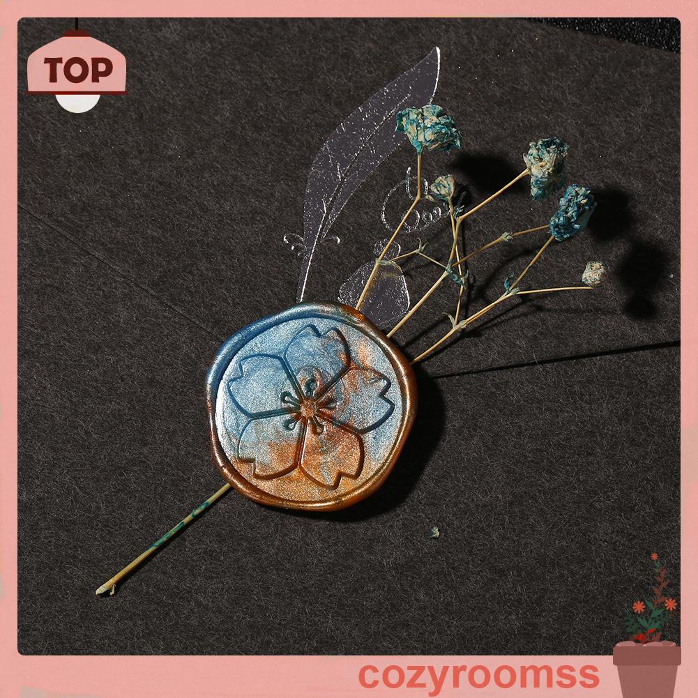 Túi 100 viên sáp đóng dấu niêm phong bì thư phong cách cổ điển