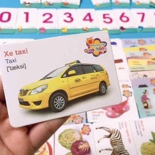 Bộ thẻ học thông minh 16 chủ đề song ngữ cho bé - đồ chơi thông minh