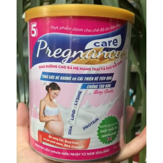 Sữa bầu Pregnacy care dinh dưỡng cho bà mẹ mang thai và sau khi sinh [Hộp 400g]