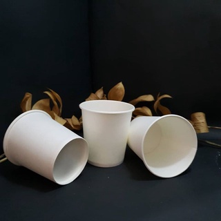 Set 50 cốc giấy dùng 1 lần 2pe 7oz (206ml) - KingPack