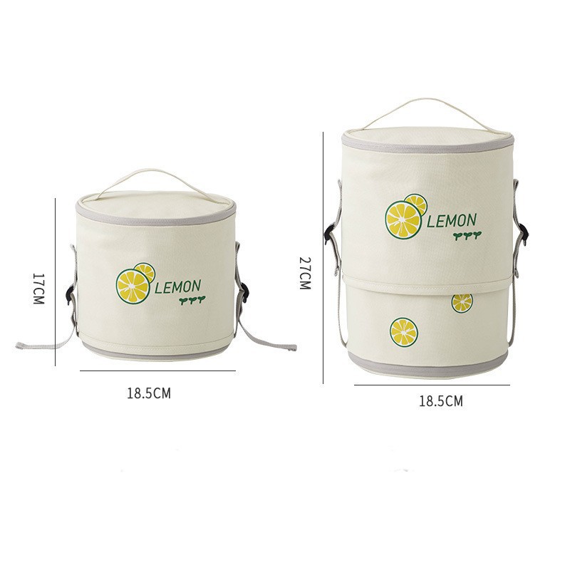 Túi đựng cơm trưa giữ nhiệt Cao Cấp, size to, nhiều ngăn, chống nước, Túi đựng cơm văn phòng cách nhiệt nhiều lớp