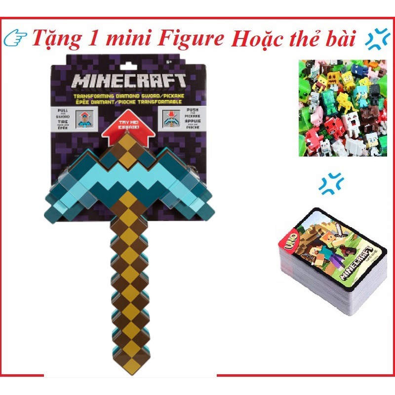 Đồ chơi mô hình minecraft chính hãng